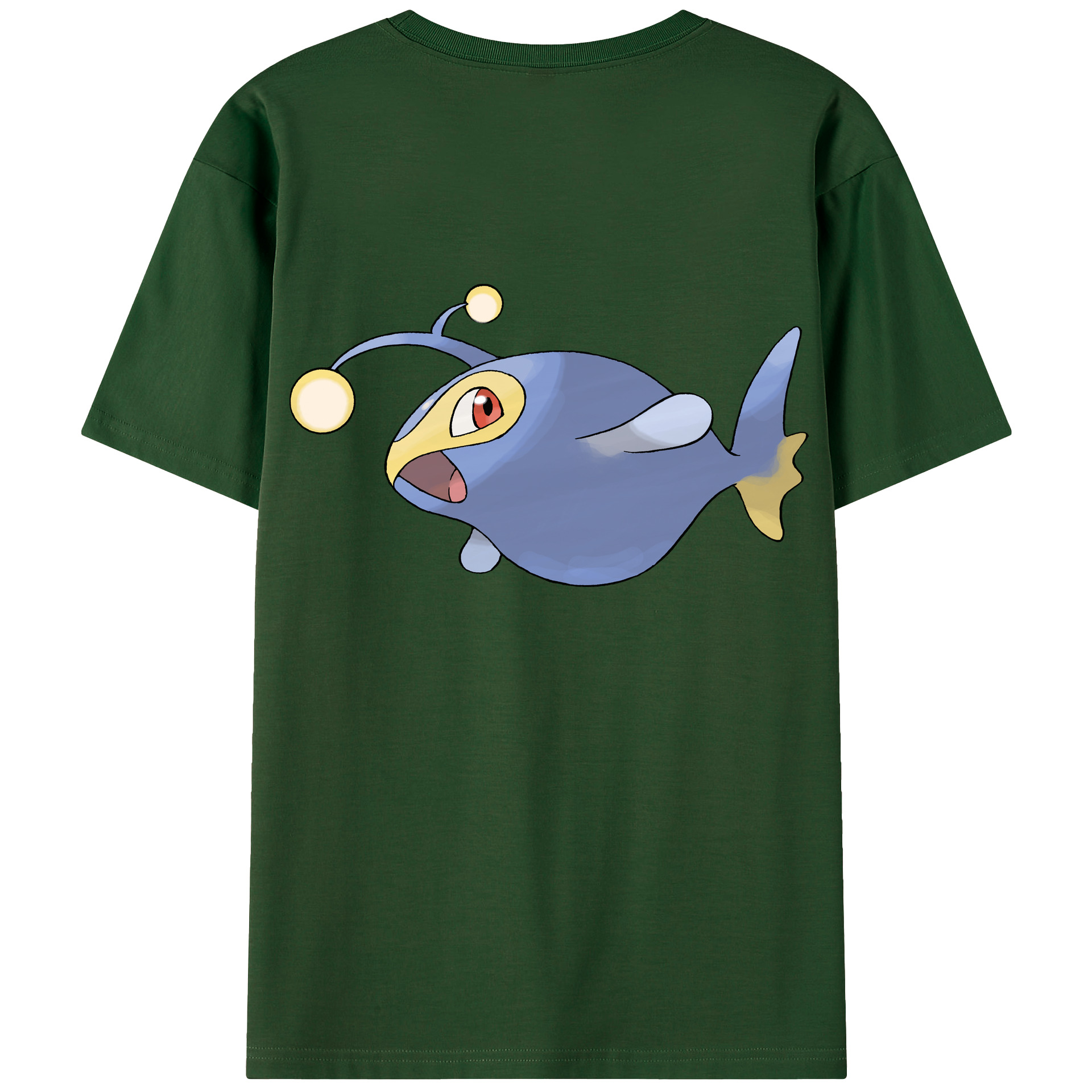 （画像用） ポケットモンスター Pokémon 綿100％半袖Tシャツ（背面プリント）